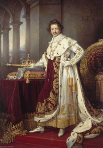 King Ludwig I In His Coronation Robes — Joseph Karl Stieler