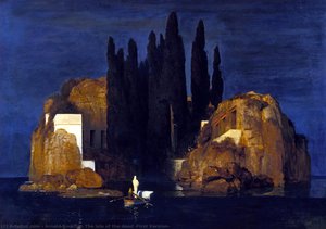 The Isle Of The Dead (first Version) — Arnold Böcklin