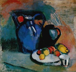 Modré Vázový Životopis Olejoma Na Plátne Zbierka Wilbur Brayton Jr. — Henri Matisse