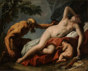 Venus And Satyr — Sebastiano Ricci