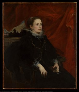 Portrait Of A Woman, Called The Marchesa Durazzo — Sir Anthony Van Dyck