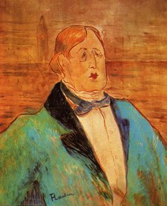 Porträt Von Oscar Wilde — Comte Henri Marie Raymond De Toulouse-lautrec-monfa