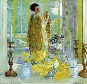 Gul Tulip — Frederick Carl Frieseke