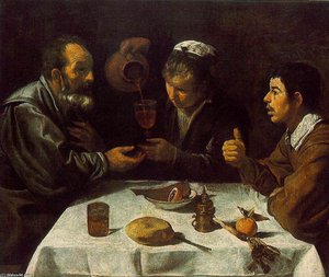 El Almuerzo — Diego Rodríguez De Silva Y Velázquez
