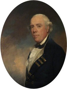 Admiral The Honourable Samuel Barrington (1729–1800) — Gilbert Stuart