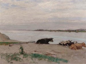Sandø — Eilif Peterssen