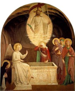 Vzkříšený Kristus A Marie — Fra Angelico