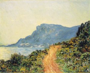 El Paseo Marítimo De Mónaco — Claude Monet
