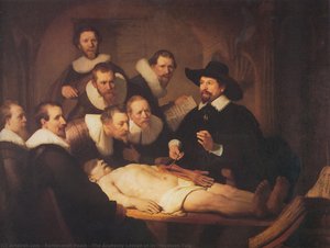Die Anatomie-stunde Des Dr. Nicolaes Tulp — Rembrandt Peale