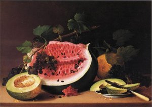 Still Life With Watermelon — James Peale