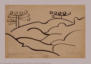 Pinheiros (ilustração Para — Tarsila Do Amaral