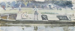 Fiatal Fiúk Egy Tutajon — Munnings Alfred