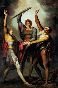 The Oath On The Rütli — Johann Heinrich Füssli