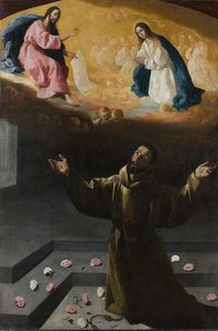 Die Fürbitte — Francisco De Zurbarán