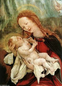 Natividad (detalle) — Matthias Grünewald