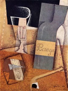 The Bottle Of Banyuls — Juan Gris