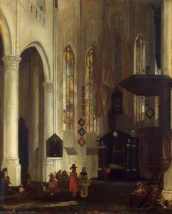 Vieille Église De Delft — Emanuel De Witte