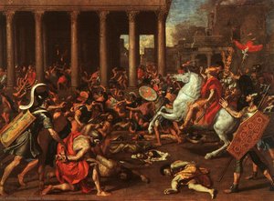 The Conquest Of Jerusalem, Oil On Canvas, Art Histor — Nicolas Poussin