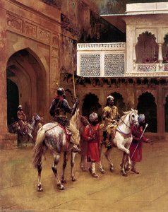 Indian Prince Palace Of Agra — Edwin Lord Weeks