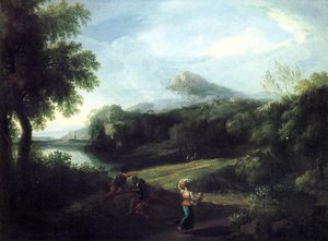 Romantic Landscape — Washington Allston