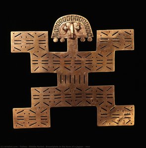 Breastplate In The Form Of A Jaguar - Man — Tolima - Middle Period