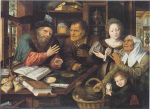 At The Tax Collector — Jan Massys