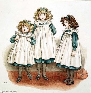 But Flinders Foots Were Cold — Kate Greenaway
