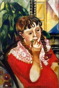 Portrait Of Sister Maryasinka — Marc Chagall