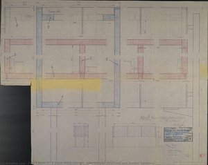 1 Bit Arkivskåp (med Stålfötter Och Marmortopp) — Franz Ehrlich