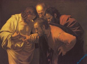 Incredulity Of Saint Thomas — Caravaggio