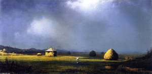A Cloudy Day — Martin Johnson Heade