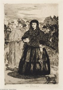 Au Prado — Édouard Manet