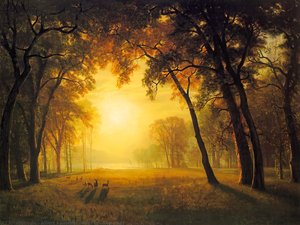 Metsänkaareselät — Albert Bierstadt