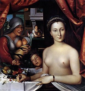 A Lady In Her Bath — François Clouet