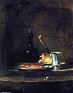 Preparations For Lunch (also Known As The Silver Goblet) — Jean-baptiste-siméon Chardin