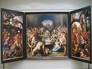 The Infanticide In Bethlehem — Maerten Van Heemskerck