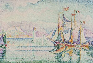 Antibes. Matin — Paul Signac