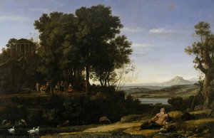 Landscape With Apollo And The Muses — Claude Lorrain (claude Gellée)