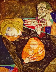 La Sainte Famille — Egon Schiele