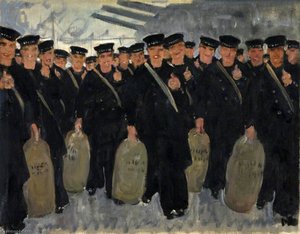 Sailors Embarking For Overseas — Tomas Kentrel Dagdl