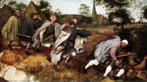 La Parabola Degli Ciechi Guidanti Gli Ciechi — Pieter Bruegel Il Vecchio
