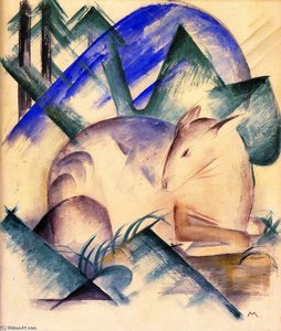 Red Deer — Franz Marc