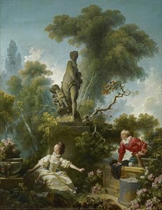 Le Progrès De L'amour : La Rencontre — Jean-honoré Fragonard