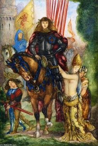 Rea And Captives — Gustave Moreau