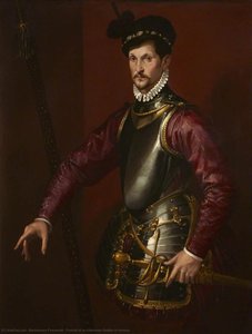 Portrait Of An Unknown Soldier In Armour — Bartolomeo Passerotti