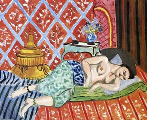 "a Nude Lying On Her Back" -> "ніжна Жінка Лежачи На Спині" — Генрі Матіс