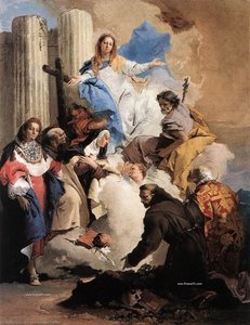 La Virgen Con Seis Santos — Giambattista Tiepolo