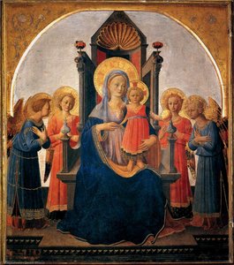Madonna And Child With Angels — Zanobi Strozzi