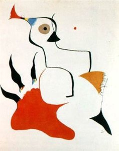 Pinture Pe Fund Alb — Joan Miró