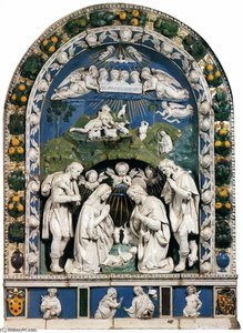 Adoration Of The Shepherds — Andrea Della Robbia